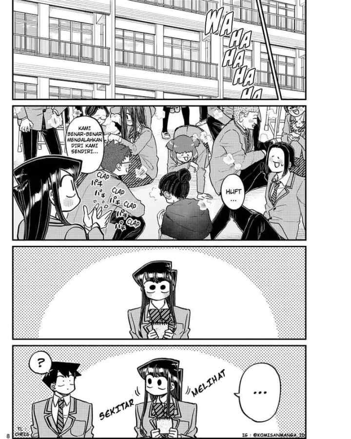 Komi-san wa Komyushou Desu chapter 323 halaman 9