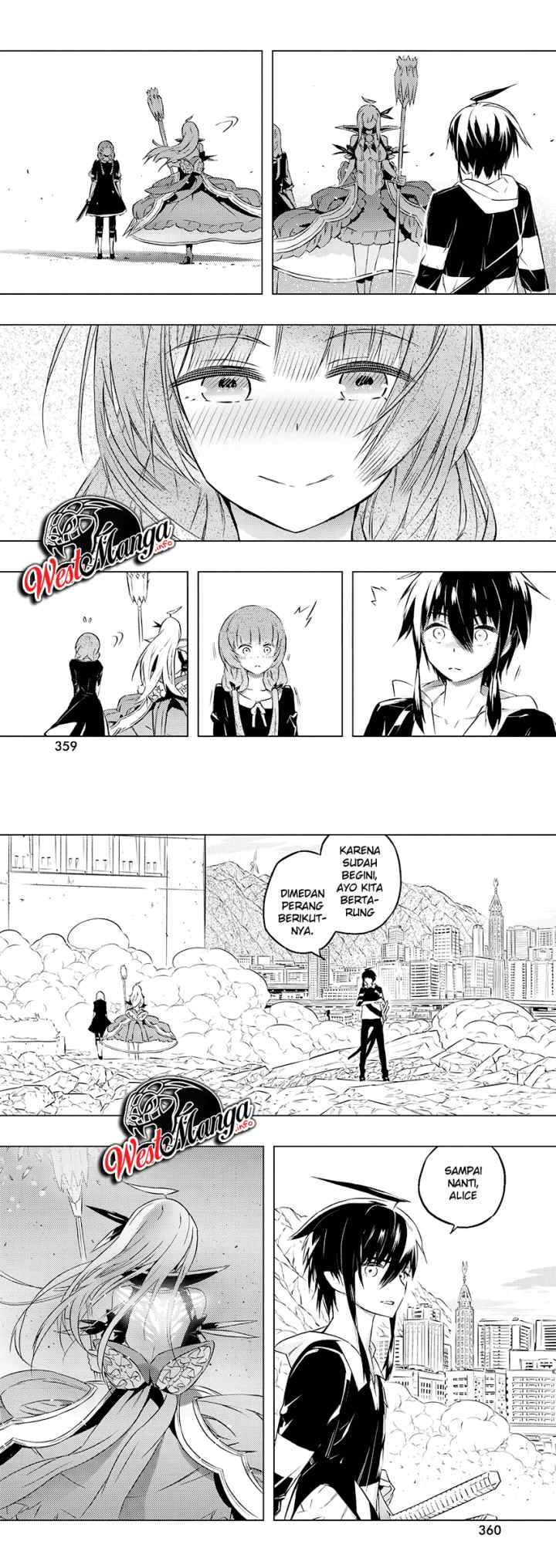 Kimi to Boku no Saigo no Senjou arui wa Sekai ga Hajimaru Seisen chapter 24 halaman 12