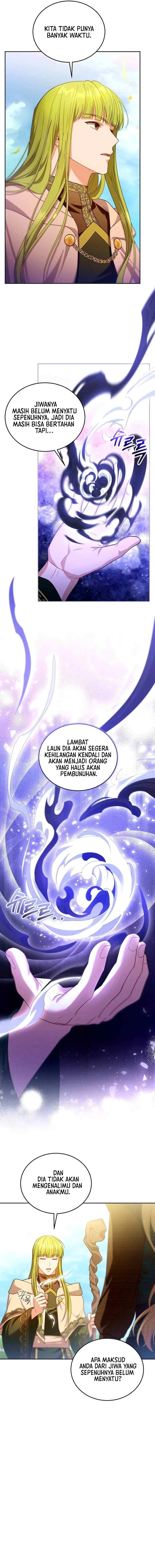 I Am Trying To Divorce My Villain Husband, But We Have A Child chapter 91 halaman 12