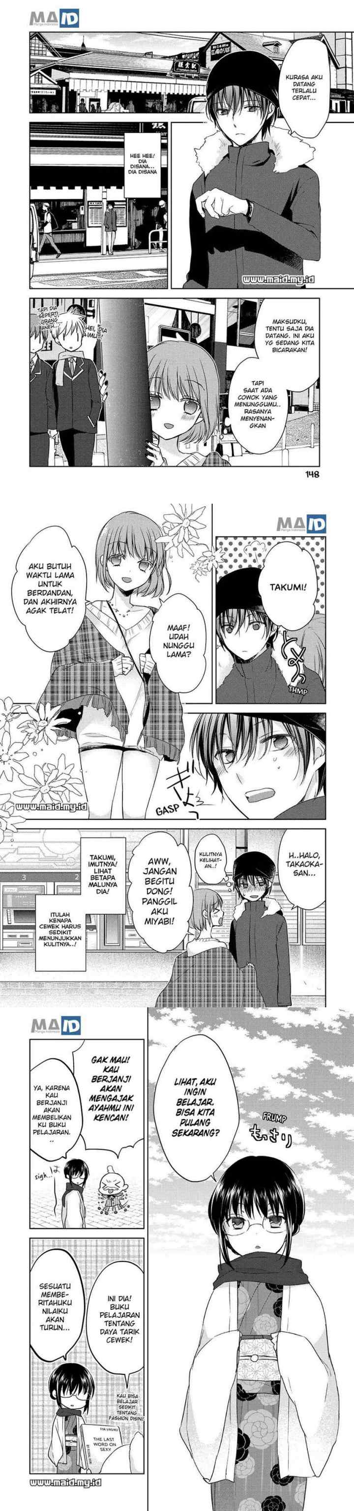 Midara na Ao-chan wa Benkyou ga Dekinai chapter 5 halaman 5