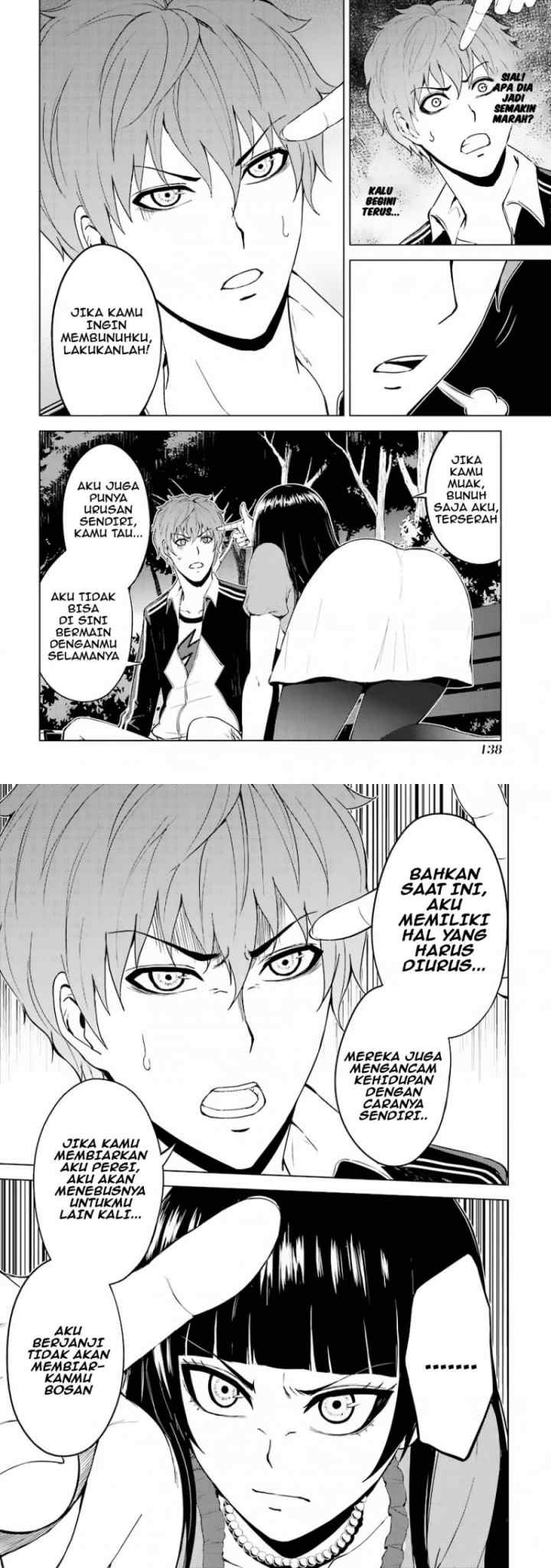 Ore no Genjitsu wa Renai Game?? ka to Omottara Inochigake no Game datta chapter 15.2 halaman 12