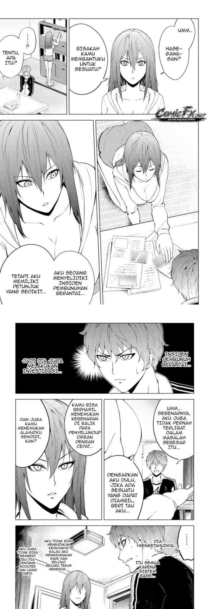 Ore no Genjitsu wa Renai Game?? ka to Omottara Inochigake no Game datta chapter 14.1 halaman 8