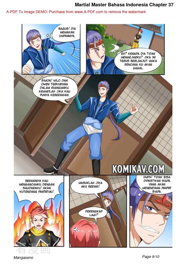 Martial Master chapter 37 halaman 9
