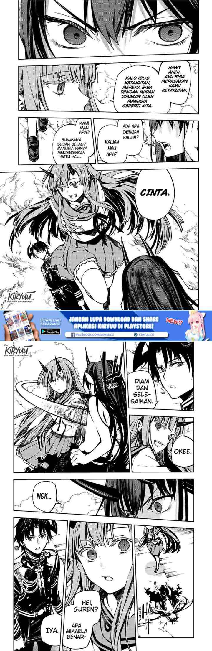 Owari no Seraph chapter 92 halaman 16
