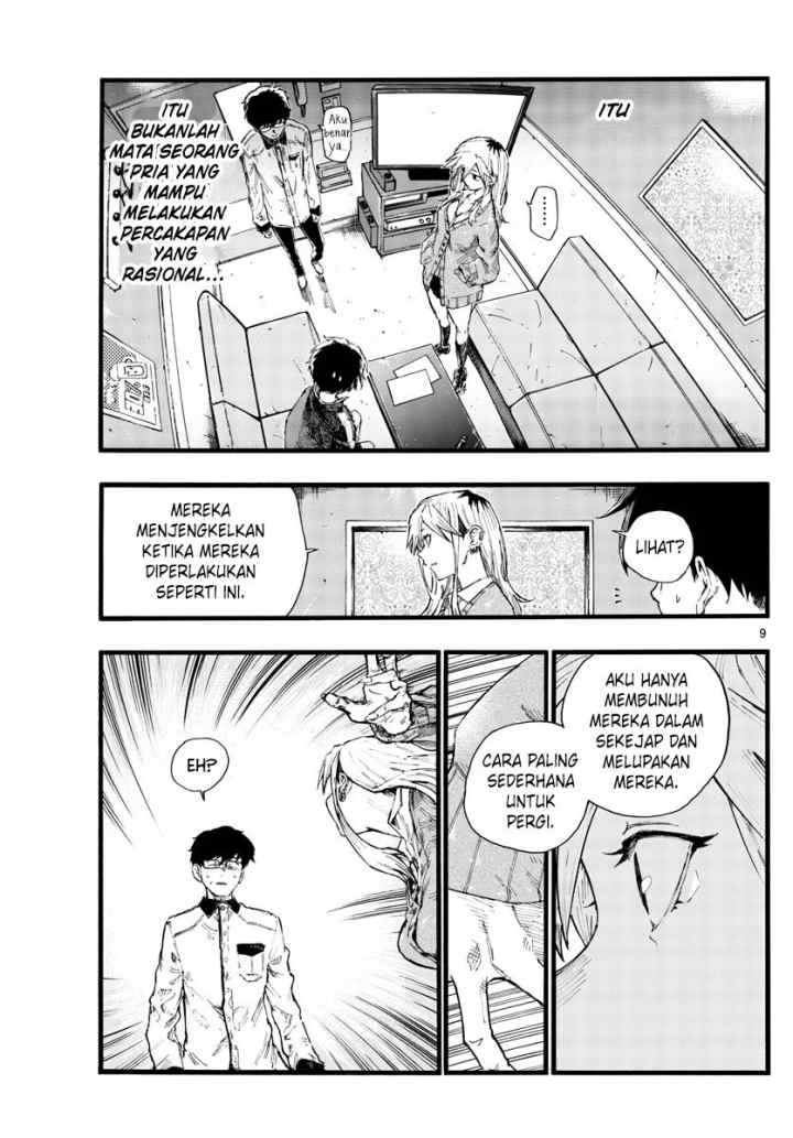 Yofukashi no Uta chapter 27 halaman 10