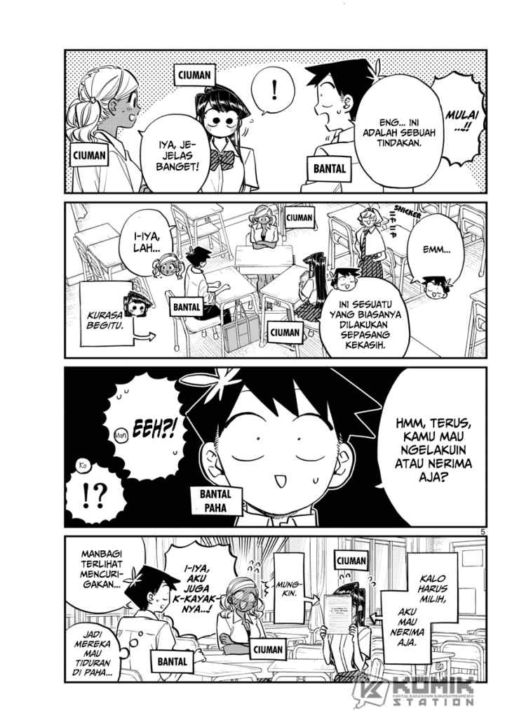 Komi-san wa Komyushou Desu chapter 152 halaman 7