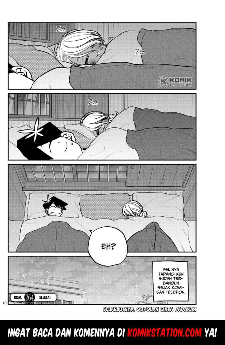 Komi-san wa Komyushou Desu chapter 264 halaman 20