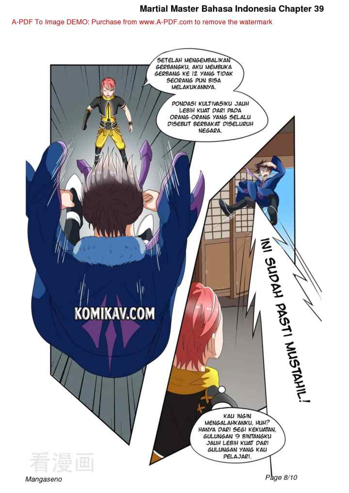 Martial Master chapter 39 halaman 8