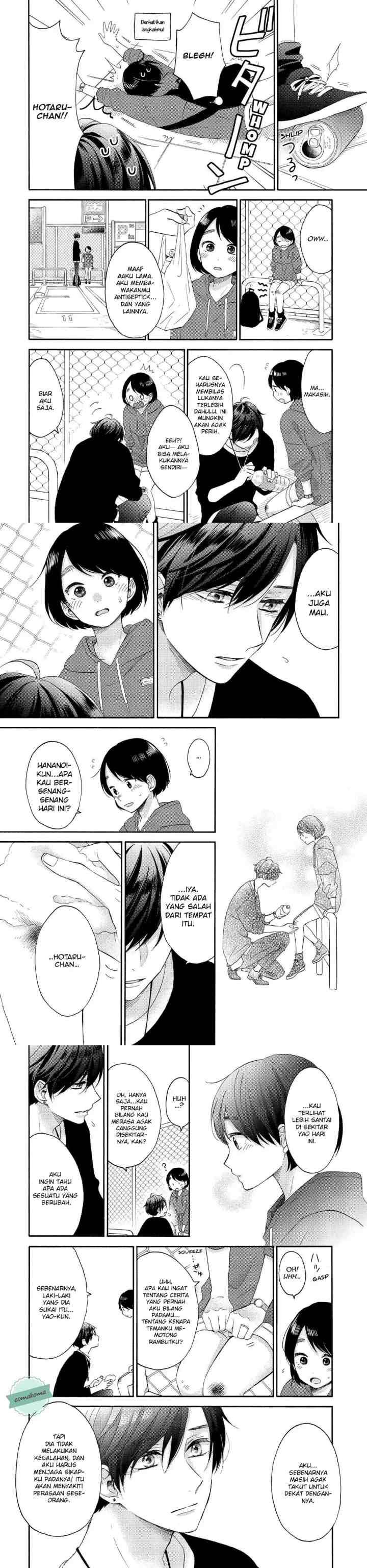 Hananoi-kun to Koi no Yamai chapter 19 halaman 10