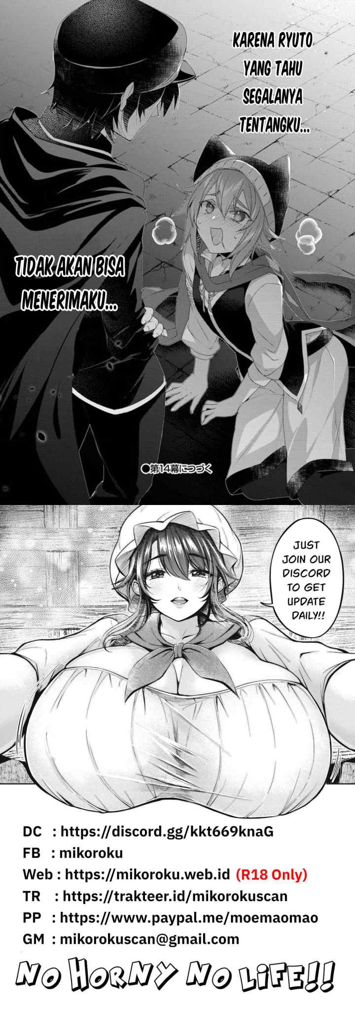 Gedou Tenisha no Harem Dungeon Seisakuki chapter 13 halaman 15