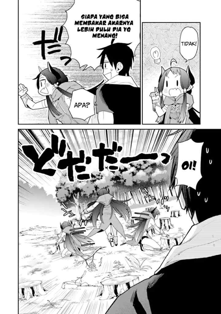 Saikyou no Madoshi. Hisa ni Ya wo Ukete Shimatta no de Inaka no Eihei ni Naru chapter 22.1 halaman 11