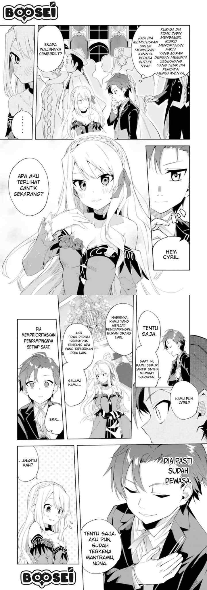 Akuyaku Reijou no Shitsuji-sama Hametsu Flag wa Ore ga Tsubusasete Itadakimasu chapter 1.1 halaman 14
