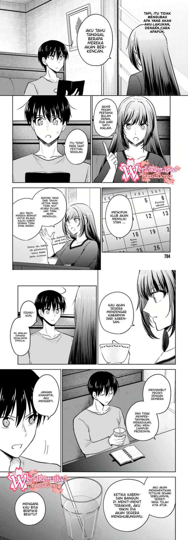 Kanojo ga Senpai ni NTR-reta node, Senpai no Kanojo wo NTR-masu chapter 7 halaman 11