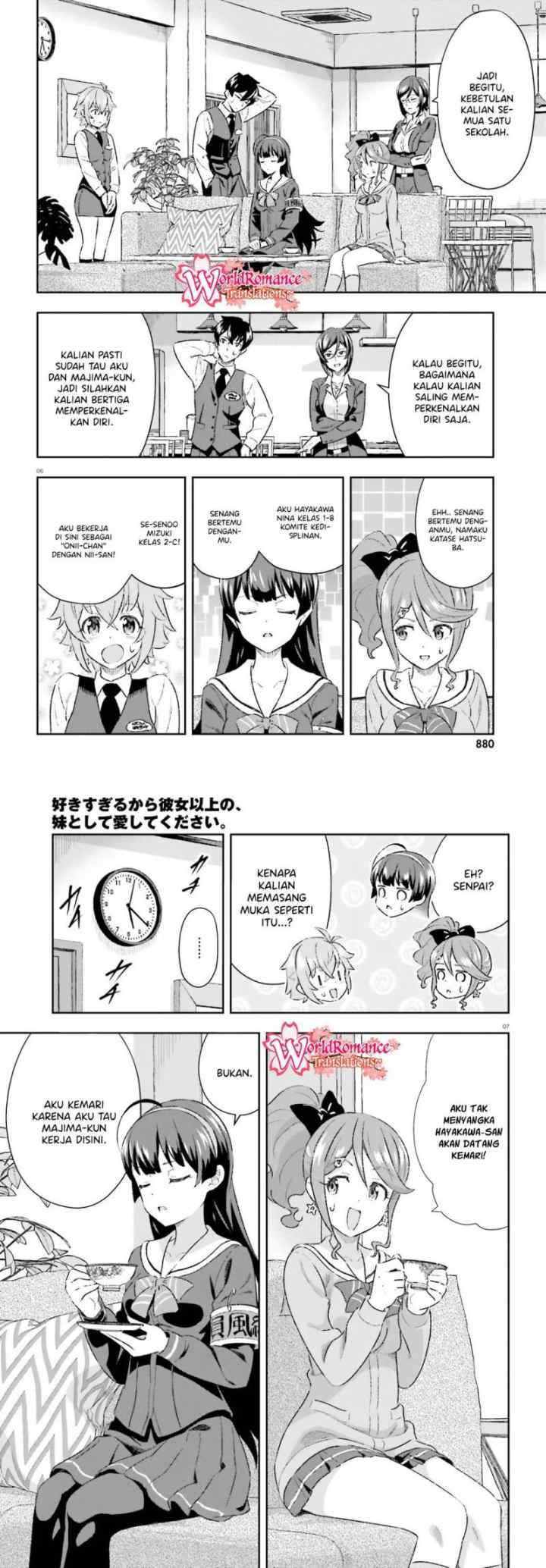 Suki Sugiru Kara Kanojo Ijou no, Imouto Toshite Aishite Kudasai chapter 6 halaman 4