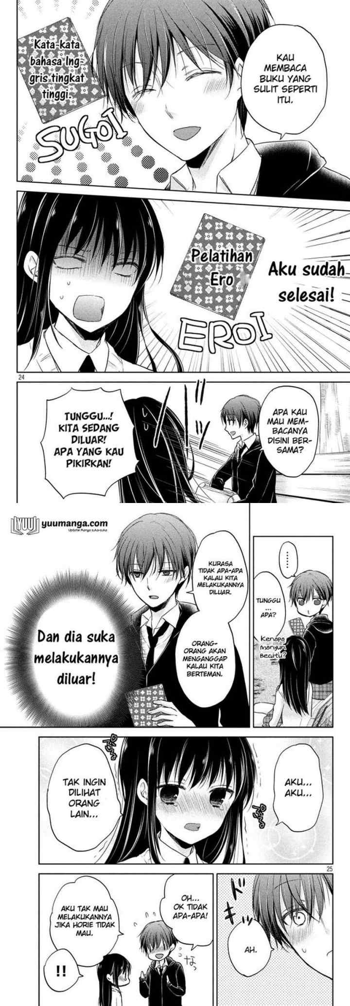 Midara na Ao-chan wa Benkyou ga Dekinai chapter 3 halaman 13