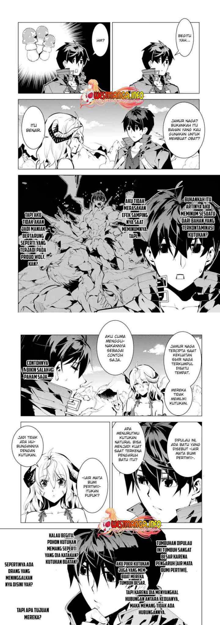 Tensei Kenja no Isekai Raifu ~Daini no Shokugyo wo Ete Sekai Saikyou ni Narimashita chapter 45.1 halaman 8