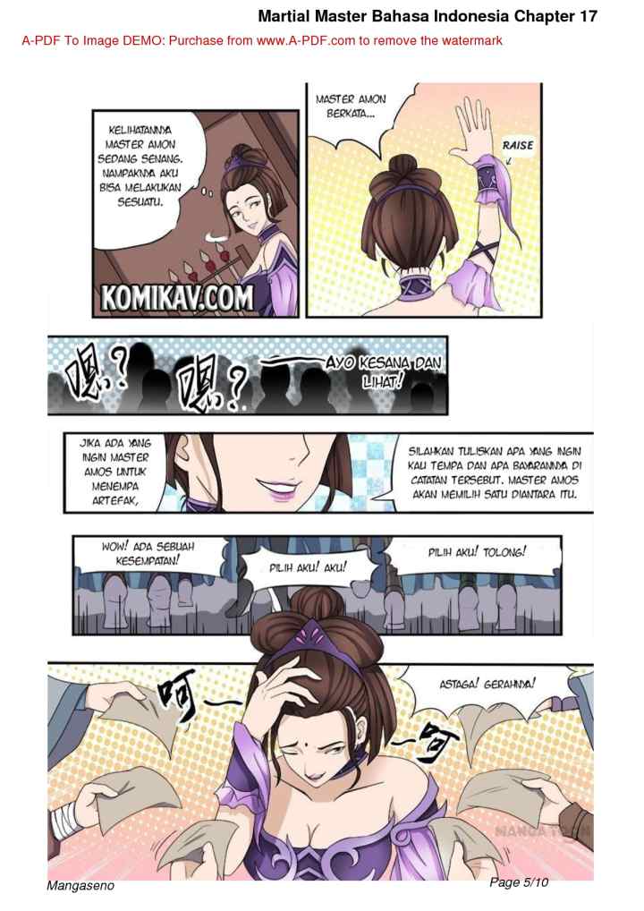 Martial Master chapter 17 halaman 5