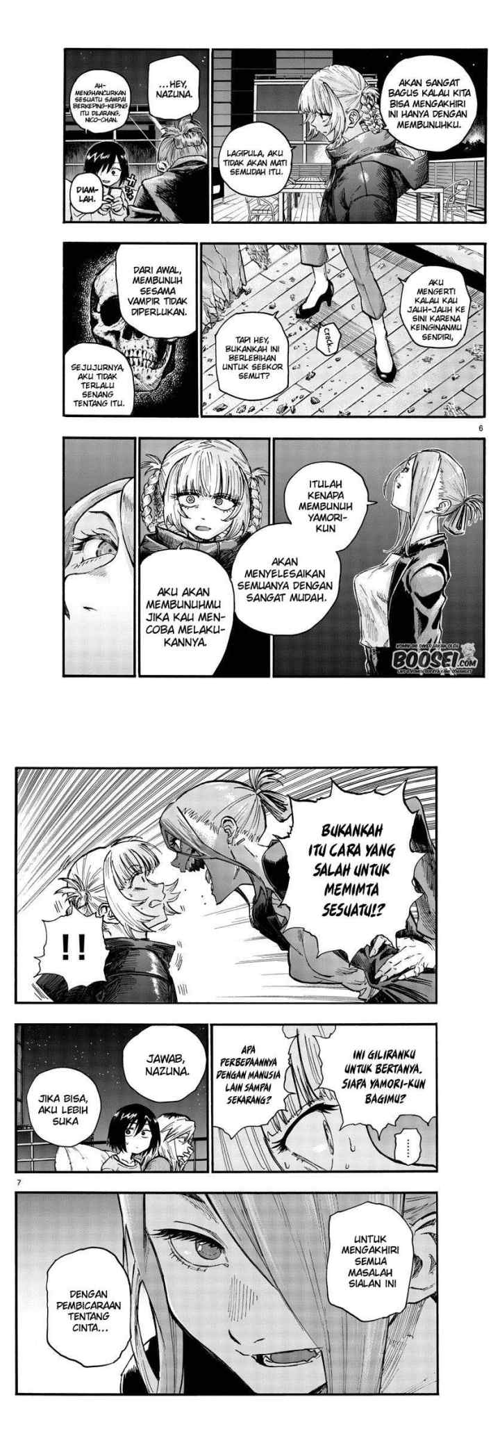 Yofukashi no Uta chapter 46 halaman 4