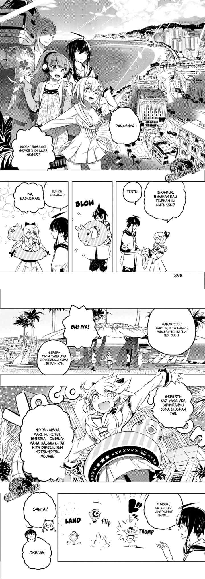 Kimi to Boku no Saigo no Senjou arui wa Sekai ga Hajimaru Seisen chapter 25 halaman 6