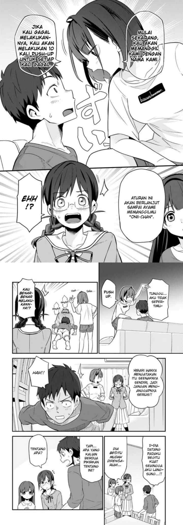 Imouto ni Kiiteminai to chapter 3 halaman 4