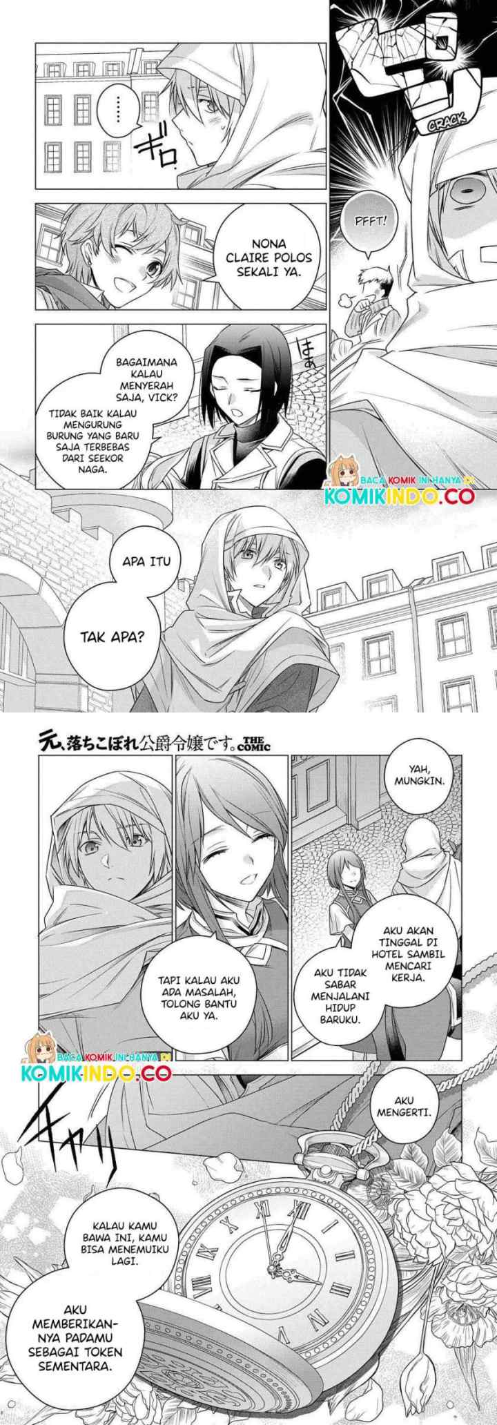 Moto, Ochikobore Koushaku Reijou desu. THE COMIC chapter 3 halaman 16