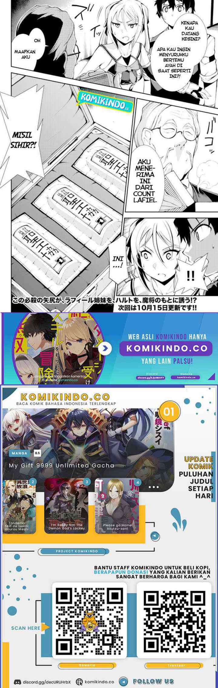 Zettai ni Damage wo Ukenai Skill wo Moratta node, Boukensha to shite Musou shite miru chapter 14.2 halaman 15