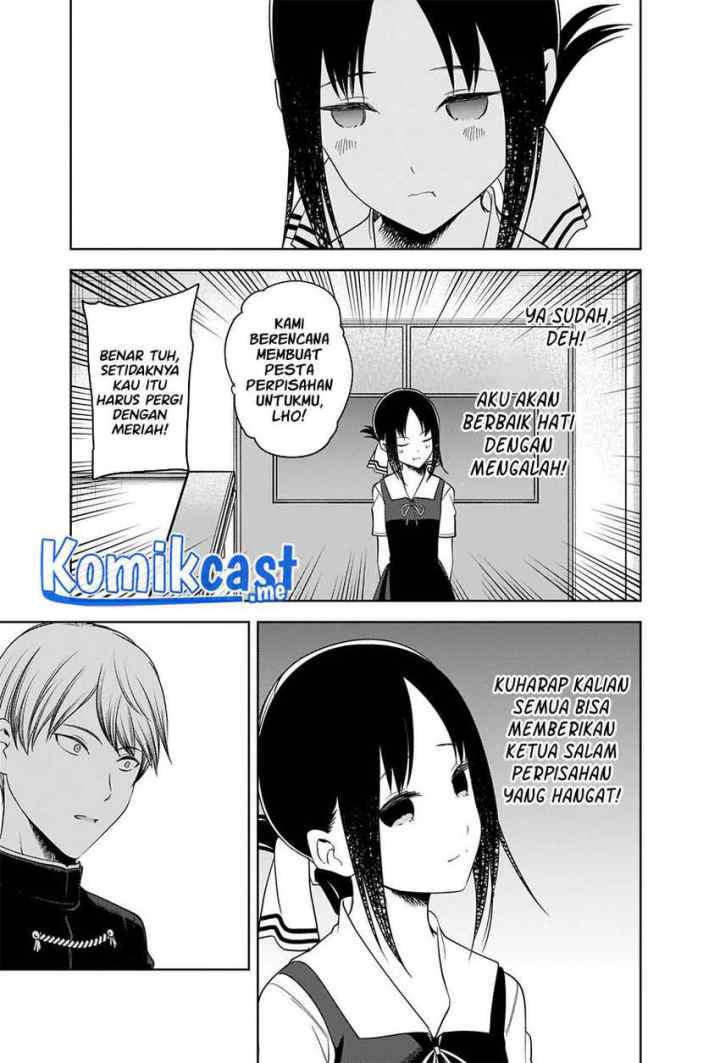 Kaguya-sama wa Kokurasetai: Tensai-tachi no Renai Zunousen chapter 265 halaman 18