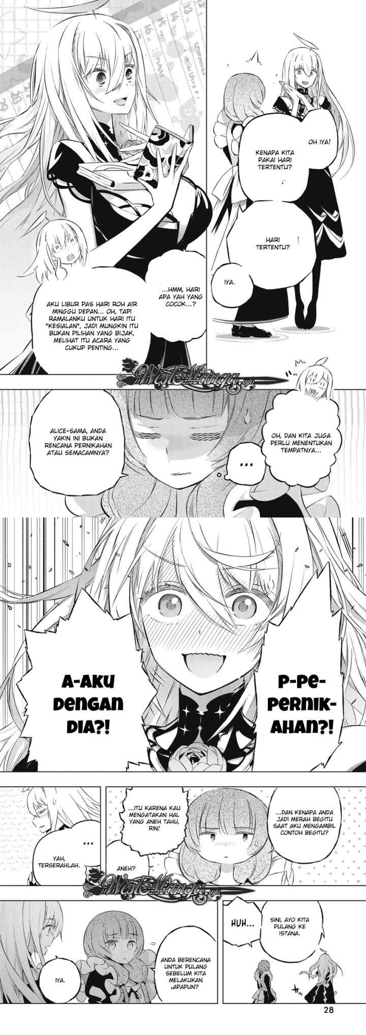 Kimi to Boku no Saigo no Senjou arui wa Sekai ga Hajimaru Seisen chapter 14 halaman 9