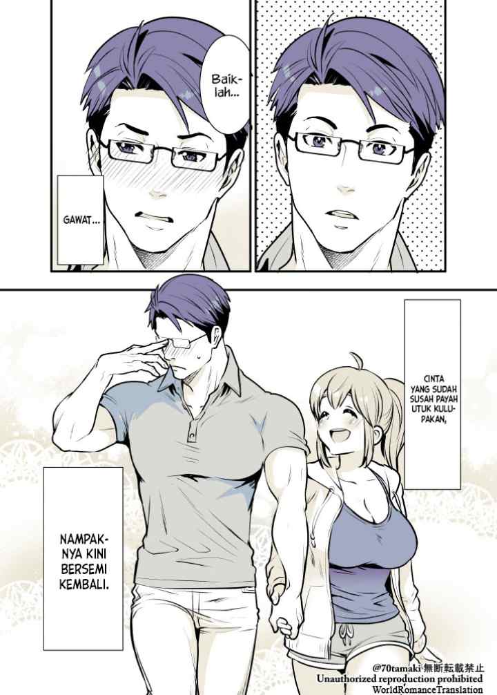Osananajimi ga Hisabisa ni Saikai Shitara Otagai Kyonyuu ni Natteta chapter 2 halaman 7