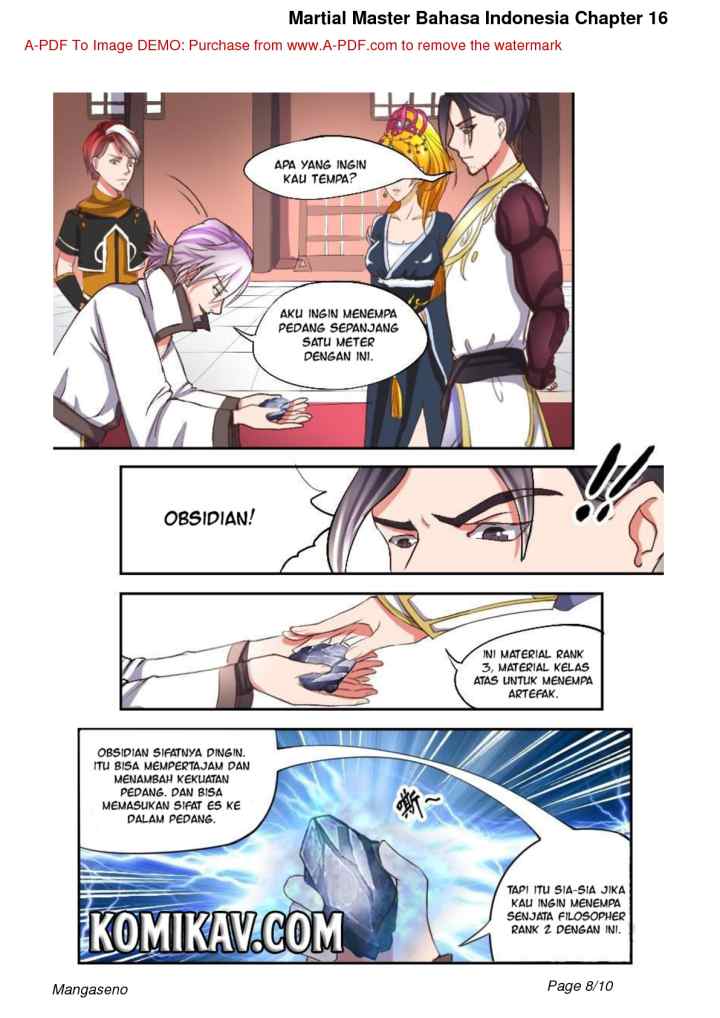 Martial Master chapter 16 halaman 8