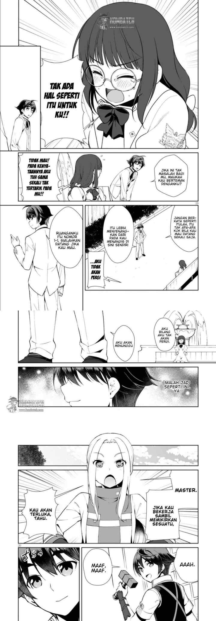 Botsuraku Youtei Nanode, Kajishokunin wo Mezasu chapter 6 halaman 10