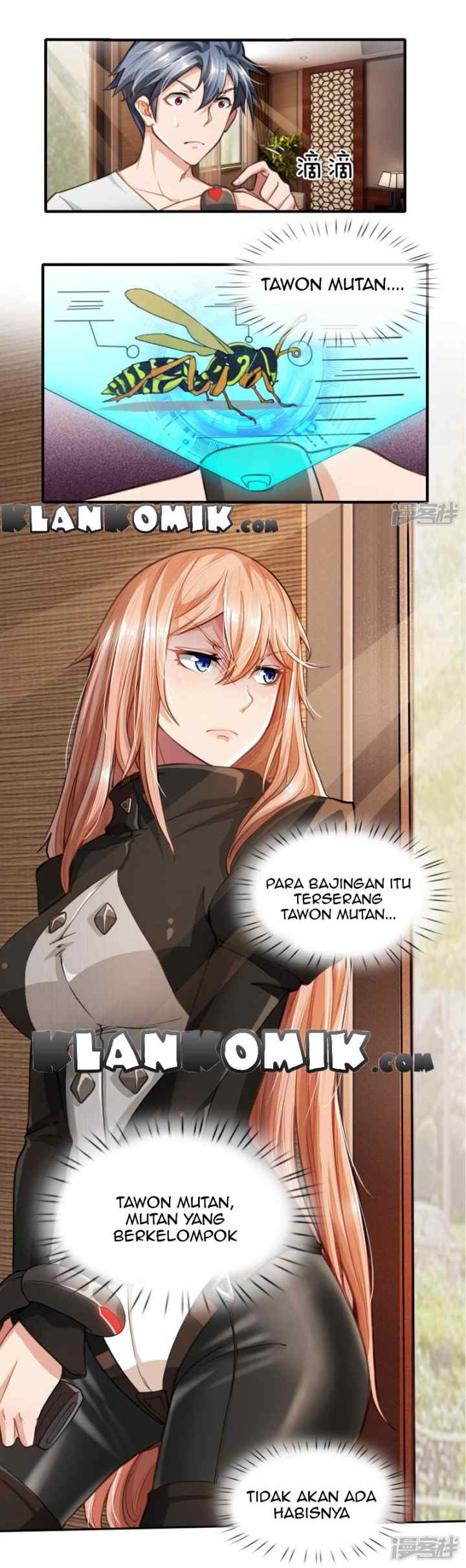 Doomsday Girlfriend: My Backyard Leads to Doomsday chapter 8 halaman 4