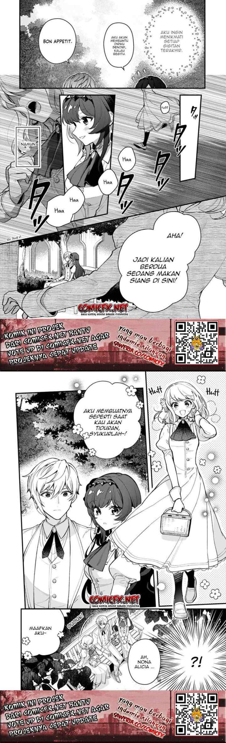 Akuyaku Reijou Route ga Nai Nante, Dare ga Itta no? chapter 2 halaman 11