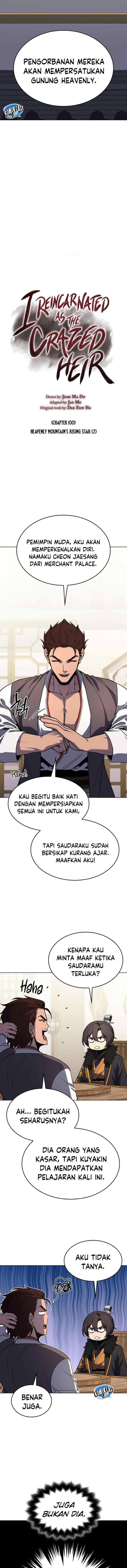 I Reincarnated As the Crazed Heir chapter 100 halaman 6