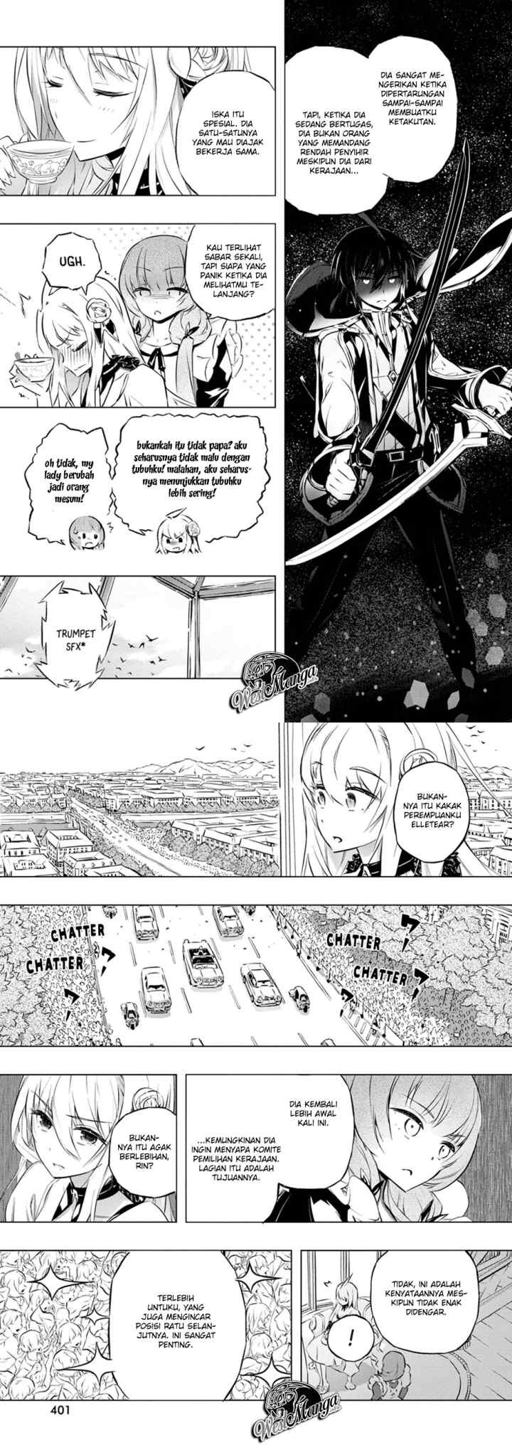 Kimi to Boku no Saigo no Senjou arui wa Sekai ga Hajimaru Seisen chapter 26 halaman 4