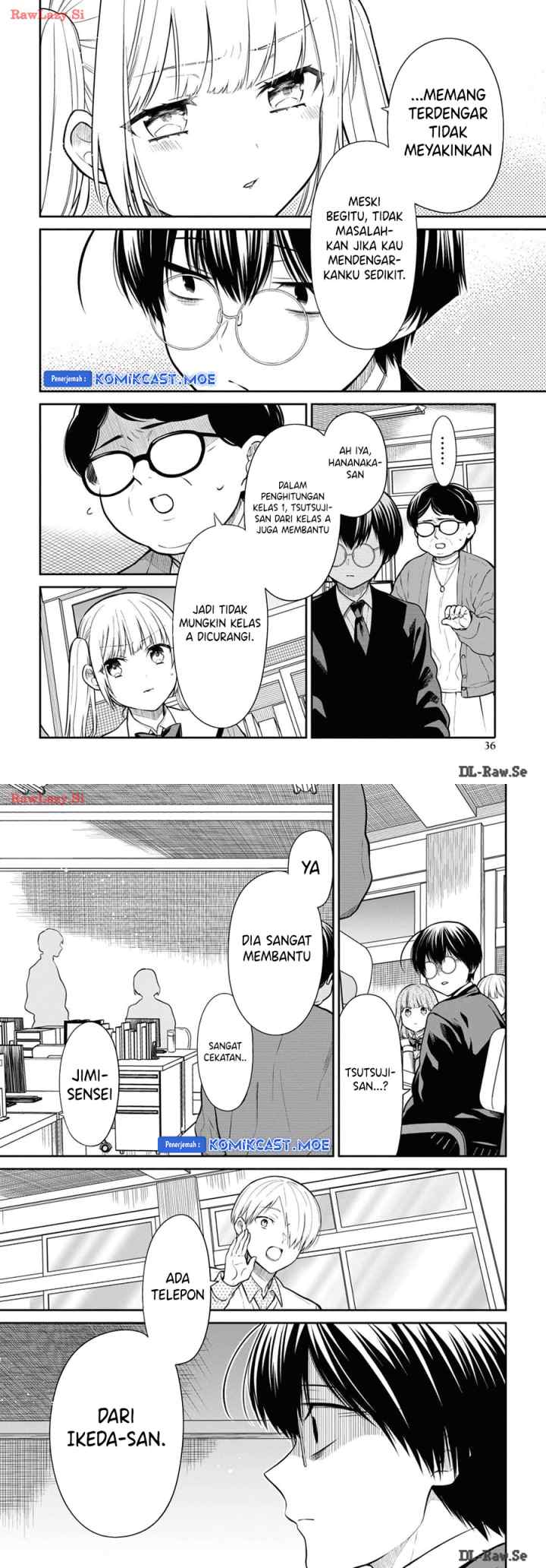 1-nen A-gumi no Monster chapter 71 halaman 8