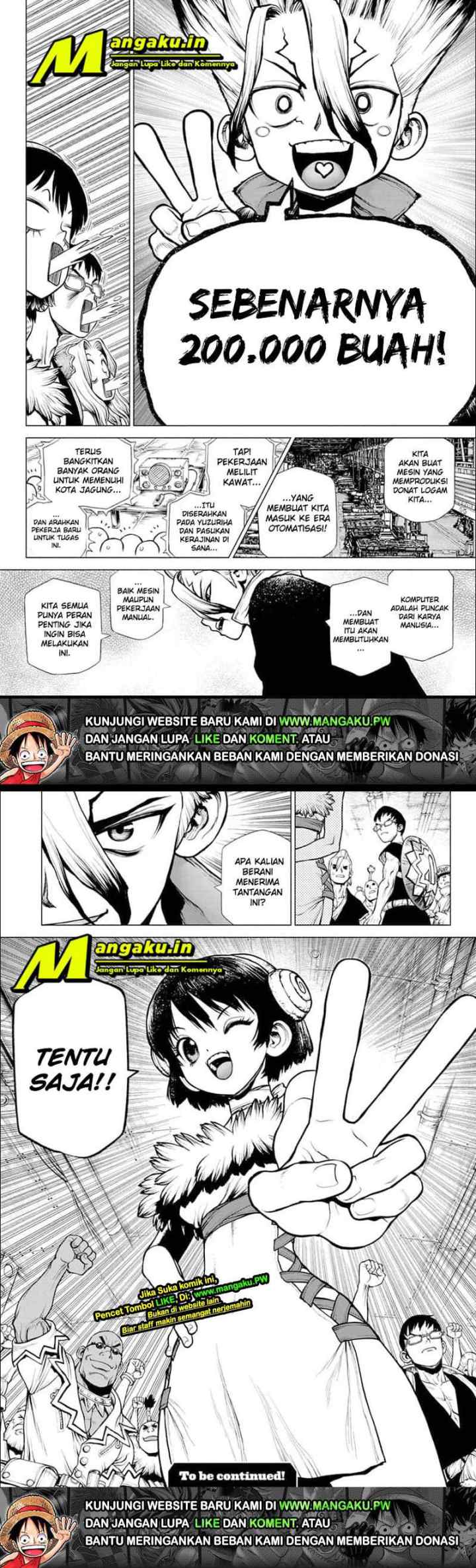 Dr. Stone chapter 206 halaman 10