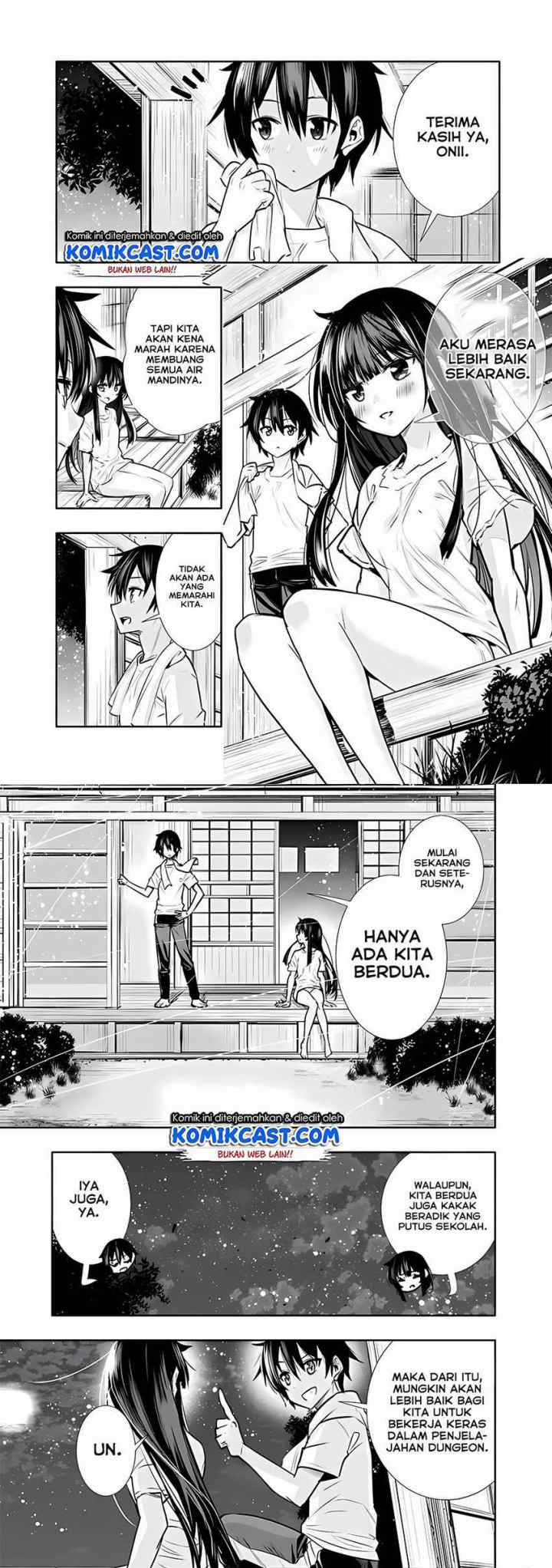 Chikashitsu Dungeon: Binbou Kyoudai wa Goraku wo Motomete Saikyou e chapter 7 halaman 9
