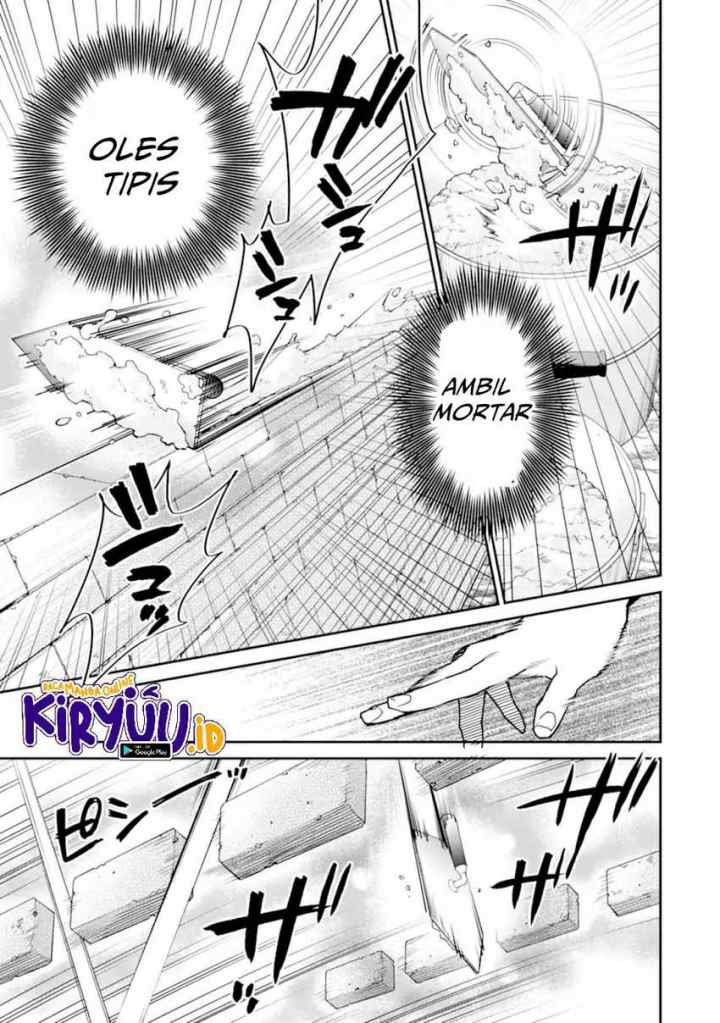 Saikyou no Madoshi. Hisa ni Ya wo Ukete Shimatta no de Inaka no Eihei ni Naru chapter 27.2 halaman 9