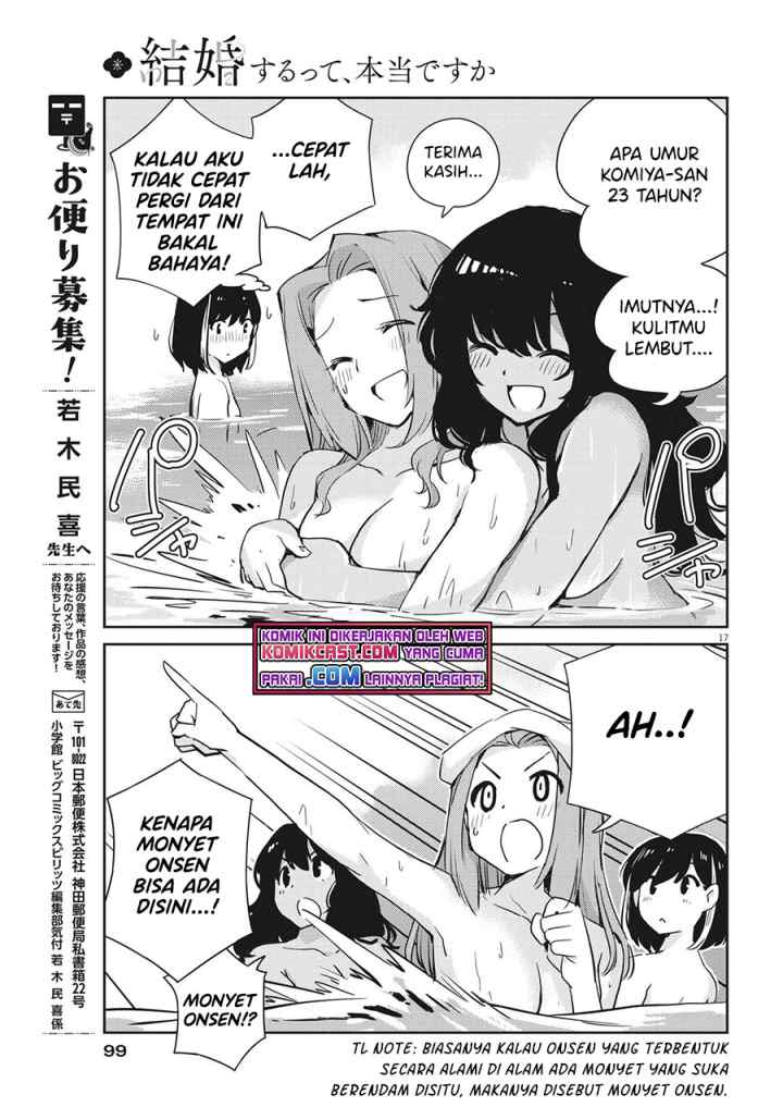 Kekkon Surutte, Hontou desu ka? chapter 64 halaman 18