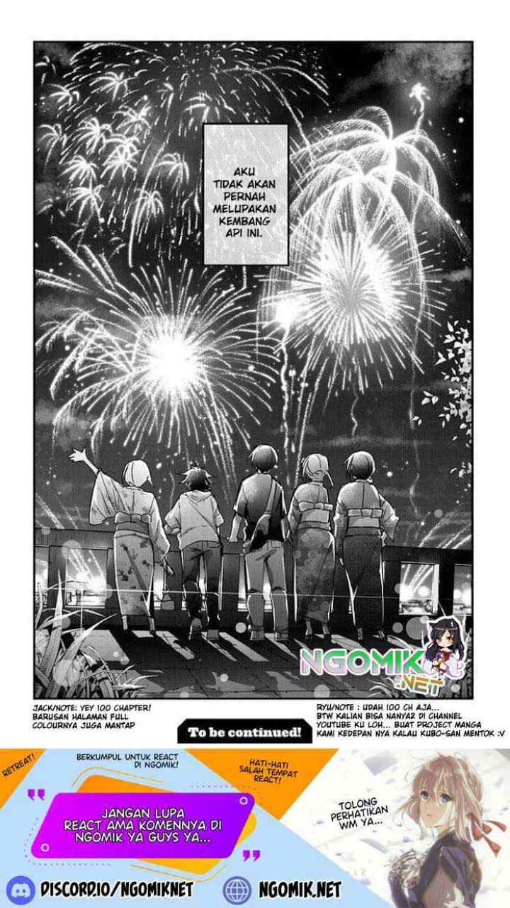 Kubo-san wa Boku (Mobu) wo Yurusanai chapter 100 halaman 14