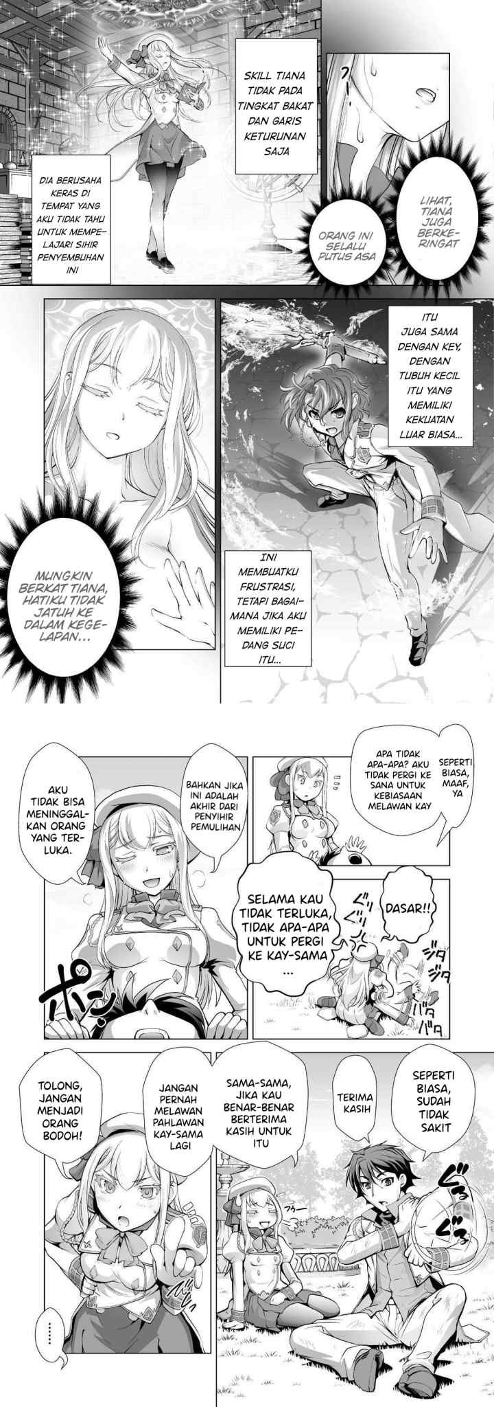 Kuchidome no Gohoubi wa Dansou Otome To Ichaero Desu! chapter 1 halaman 6