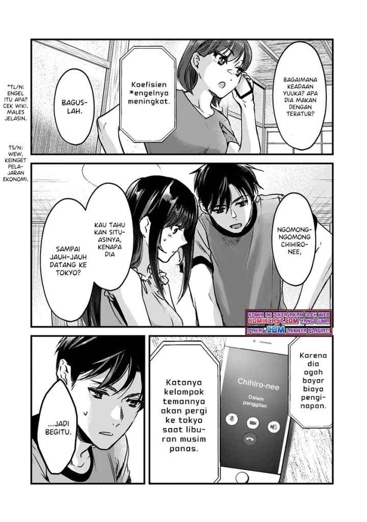 It's Fun Having a 300,000 yen a Month Job Welcoming Home an Onee-san Who Doesn't Find Meaning in a Job That Pays Her 500,000 yen a Month chapter 18.1 halaman 11
