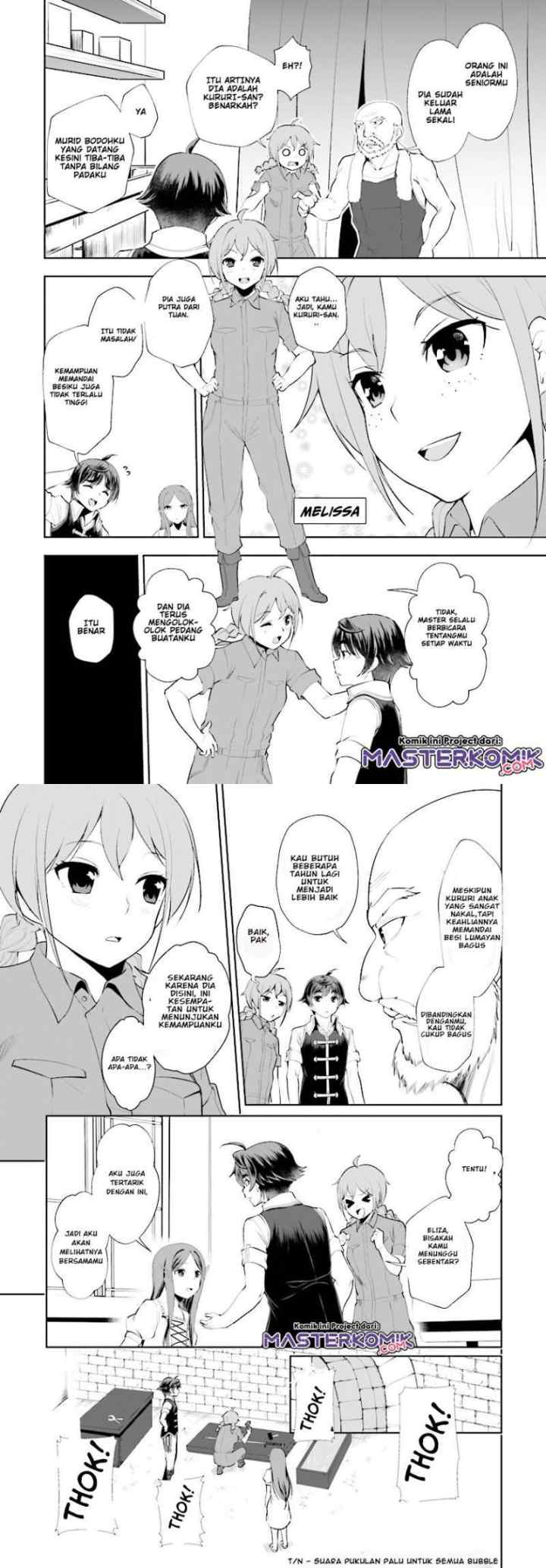 Botsuraku Youtei Nanode, Kajishokunin wo Mezasu chapter 19 halaman 7