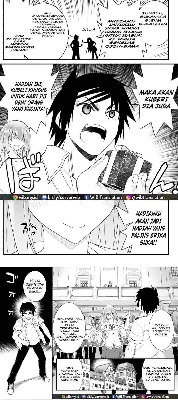 Kin no Kanojo Gin no Kanojo chapter 40 halaman 7