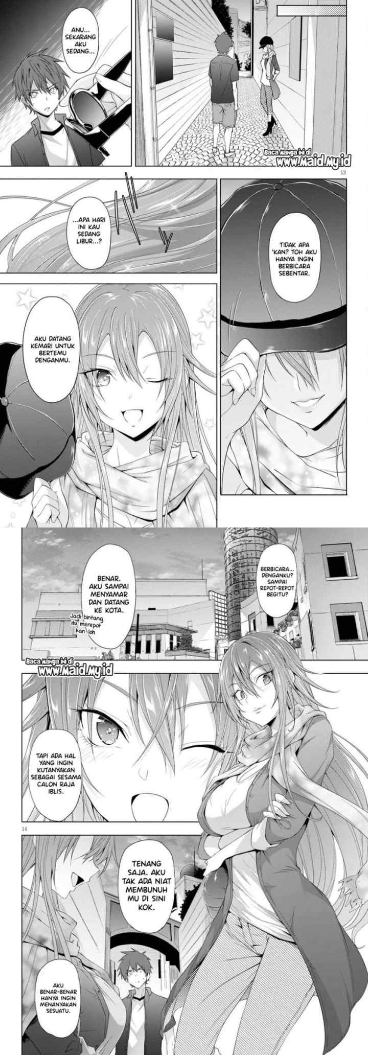 Maou Gakuen no Hangyakusha chapter 17 halaman 8