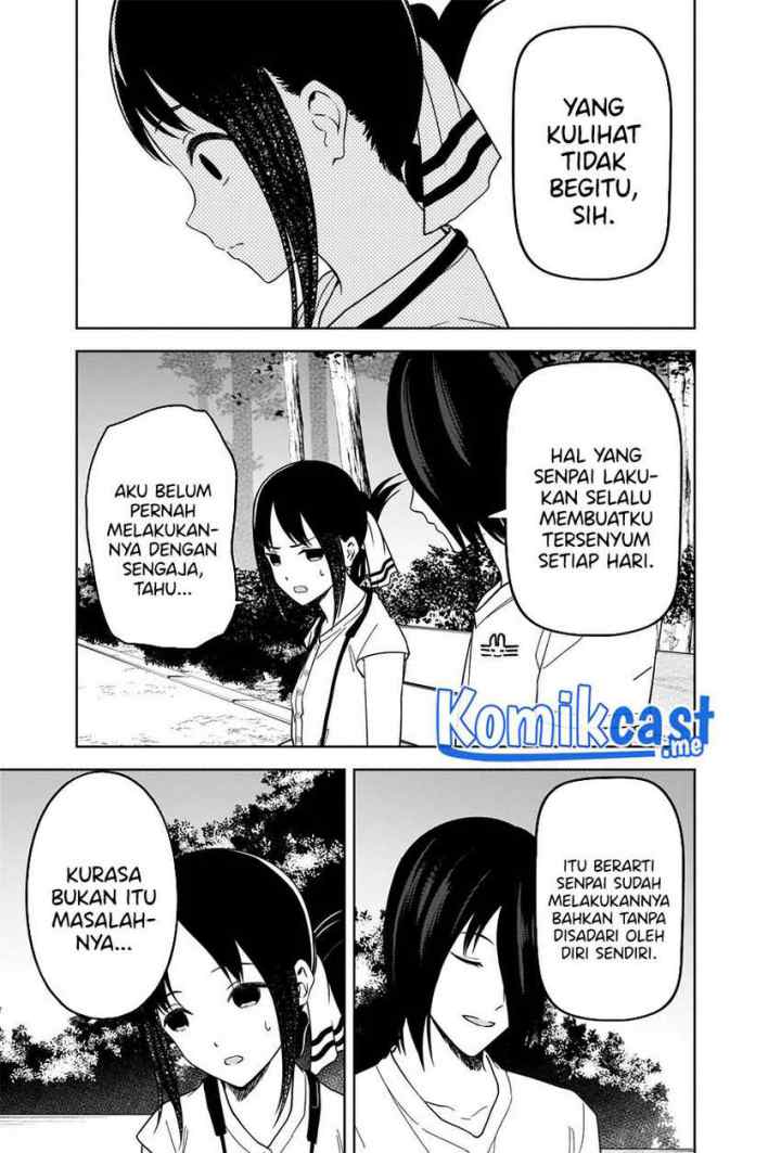 Kaguya-sama wa Kokurasetai: Tensai-tachi no Renai Zunousen chapter 269 halaman 14