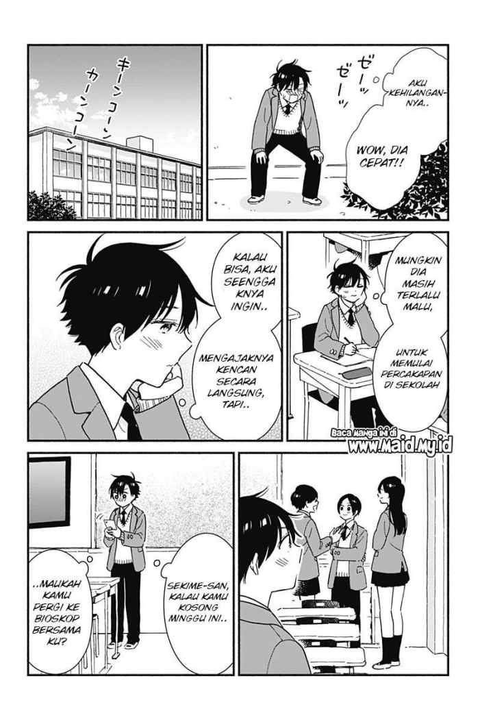 Sekimen Shinaide Sekime-san (Serialization) chapter 5 halaman 7