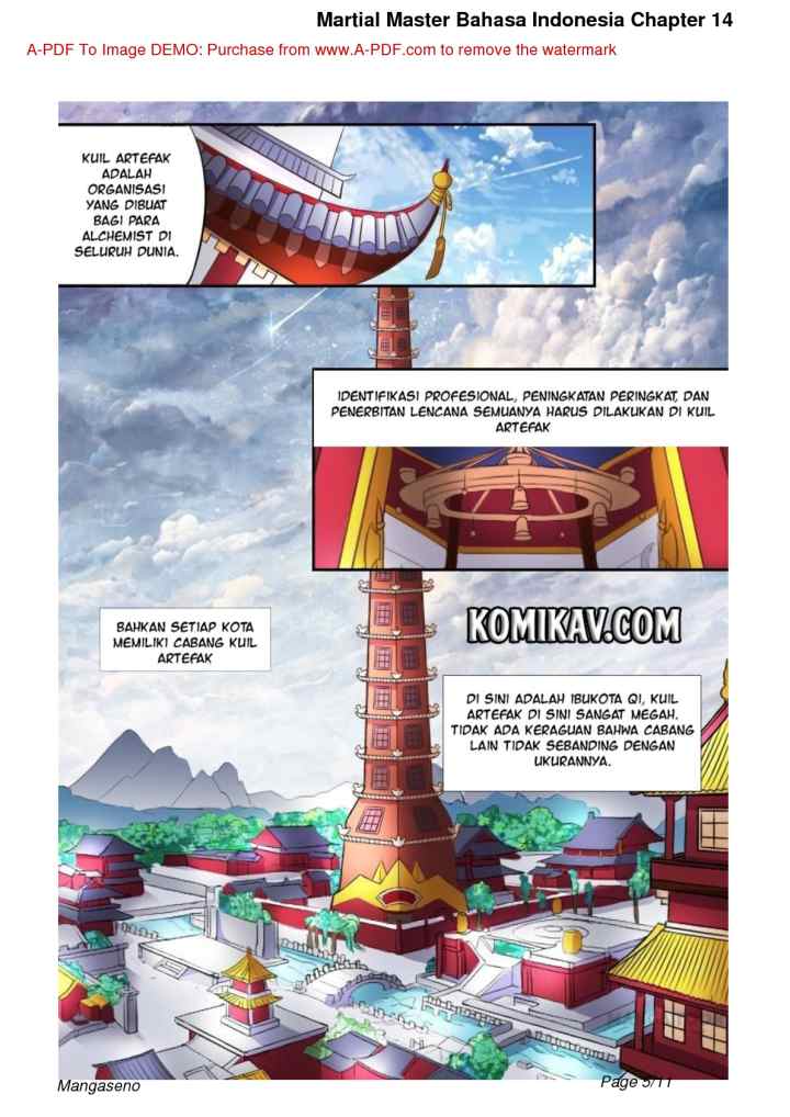 Martial Master chapter 14 halaman 5