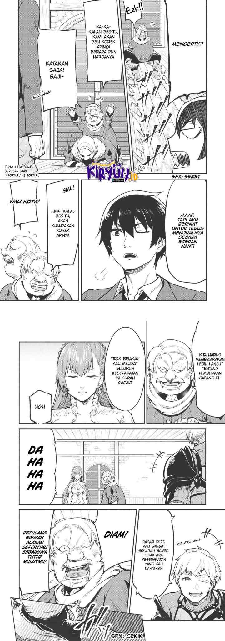 Itsudemo Jitaku ni Kaereru Ore wa, Isekai de Gyoushoujin o Hajimemashita chapter 16 halaman 8